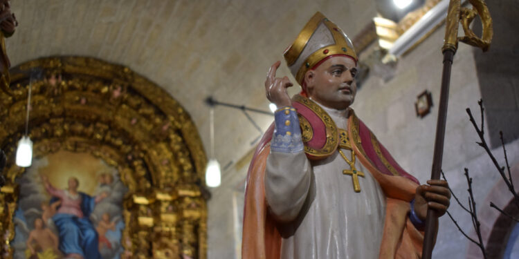 Landim homenageou o Mártir São Brás