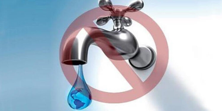 Corte no abastecimento de água em Oliveira São Mateus esta quinta-feira