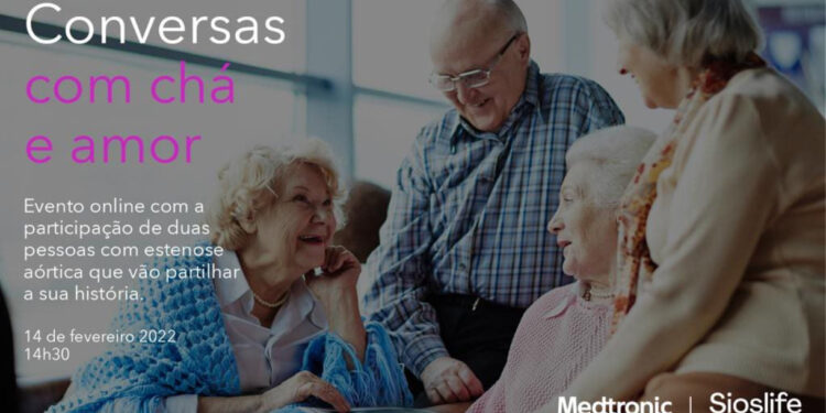 Sioslife e Medtronic promovem “conversas com chá e amor” sobre Estenose Aórtica
