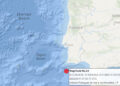 Sismo de 3,8 na escala de Richter sentido nos concelhos de Lagoa e Portimão