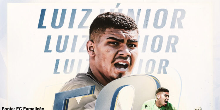 Luiz Júnior cumpriu 50.º jogo pelo FC Famalicão