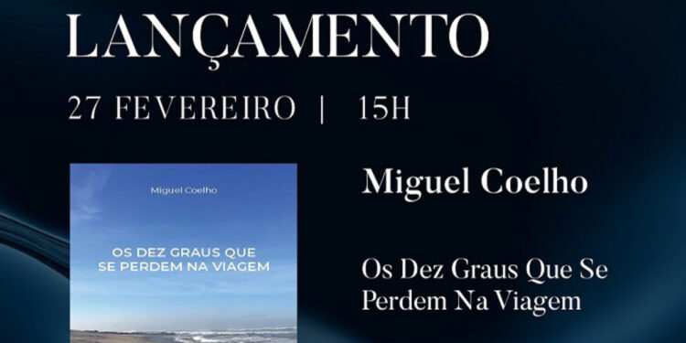Miguel Coelho apresenta livro na Casa do Território