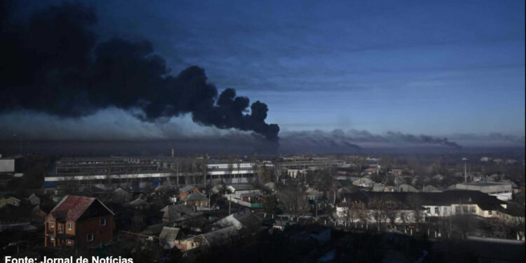 O conflito Rússia-Ucrânia pelo mundo