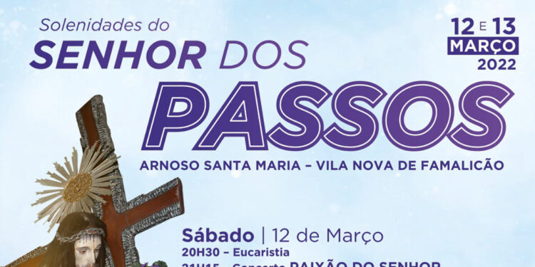Solenidades do Senhor dos Passos na Paróquia de Santa Maria de Arnoso