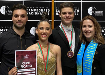 Tomás Gomes e Gabriela Teixeira sagram-se Campeões Nacionais de Dança Desportiva