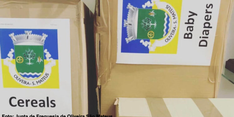 Oliveira São Mateus envia donativos para Ucrânia