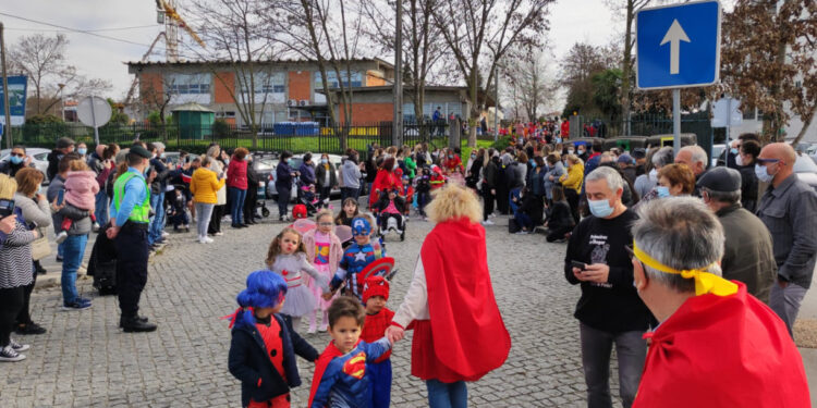 Centro Escolar de Ribeirão festeja Carnaval