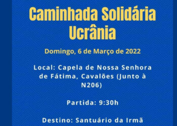 Caminhada Solidária pela Ucrânia
