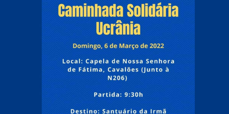 Caminhada Solidária pela Ucrânia