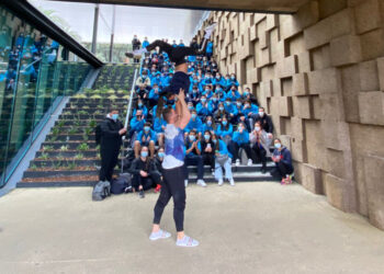 Turmas de Desporto da Didáxis visitam Guimagym