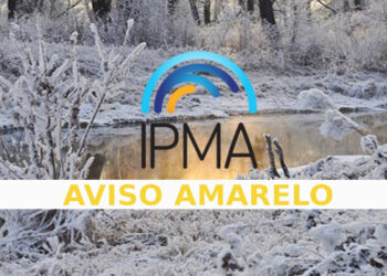 Aviso amarelo no continente devido à queda de neve