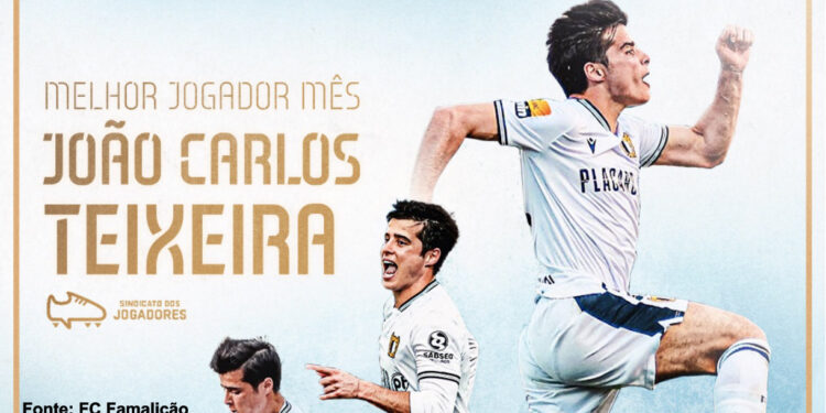 João Carlos Teixeira eleito o melhor jogador da I Liga