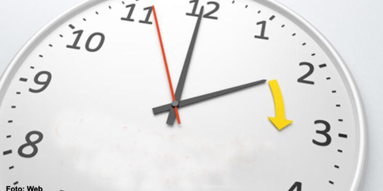 A hora muda já no próximo domingo