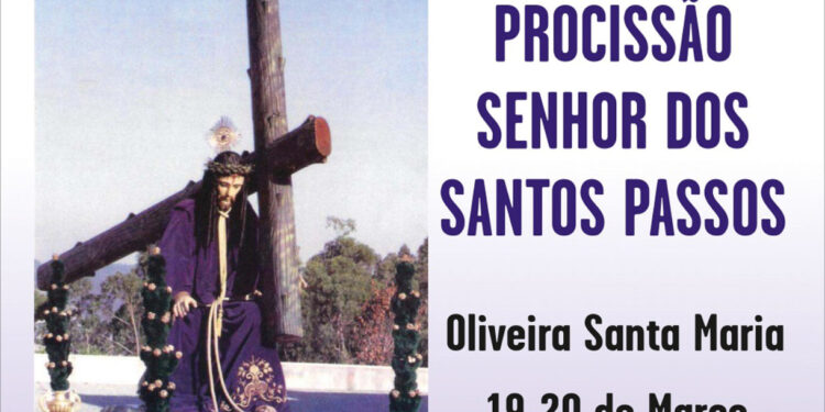 Oliveira Santa Maria celebra Senhor dos Santos Passos