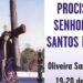 Oliveira Santa Maria celebra Senhor dos Santos Passos