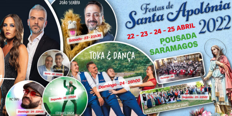 Santamaria abrilhanta festas de Santa Apolónia