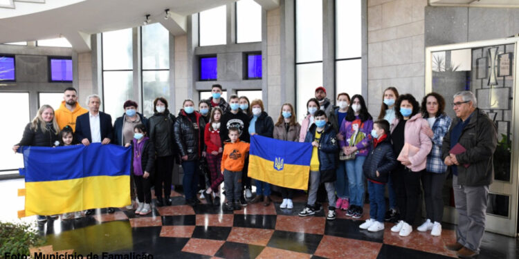 Apoios do Município chegam aos refugiados ucranianos