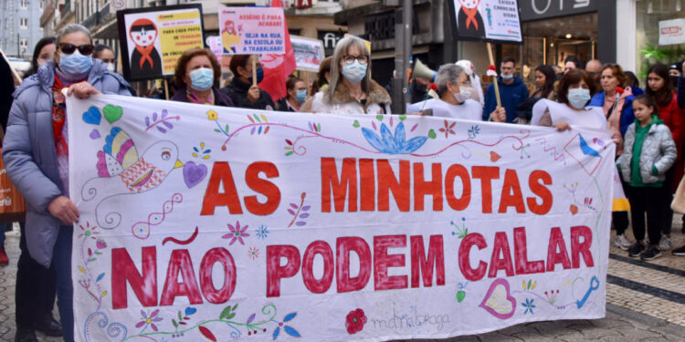 Saudação a todas mulheres trabalhadoras da autarquia