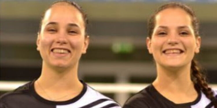 Sónia Gonçalves e Adriana Gonçalves no Europeu de Badminton