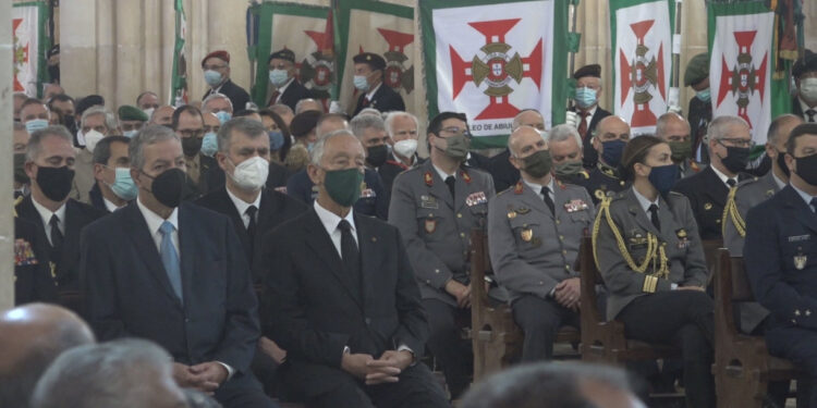 Homenagem na Batalha aos antigos combatentes