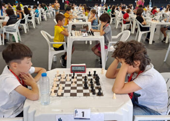 Xadrez: 285 jovens competiram nos Nacionais