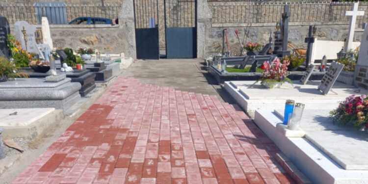 Intervenções no cemitério de Abade de Vermoim