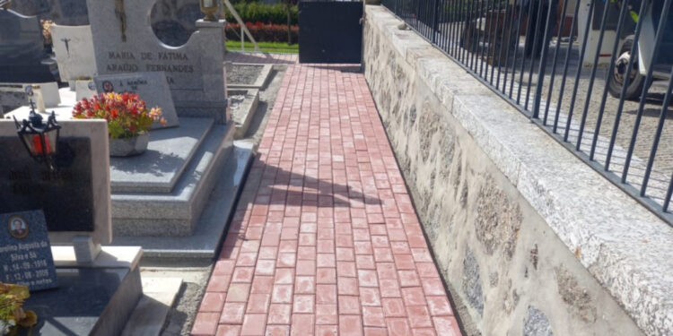 Intervenções no cemitério de Abade de Vermoim