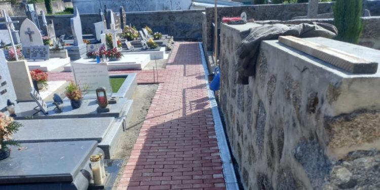 Intervenções no cemitério de Abade de Vermoim