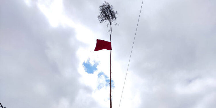 Pousada levantou o pau