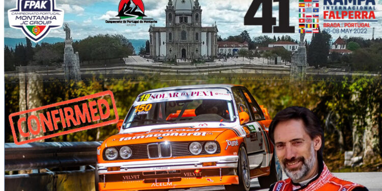 Piloto Luís Silva na mítica Rampa da Falperra