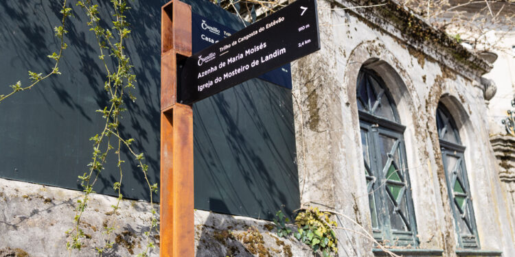 Explorar Camilo pelo Trilho da Cangosta do Estevão