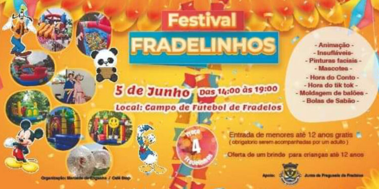 Festival Fradelinhos promete animar os mais novos