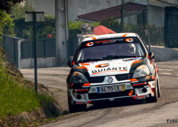 Dupla famalicense presente no Rali de Montelongo