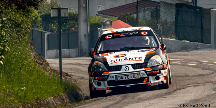 Dupla famalicense presente no Rali de Montelongo