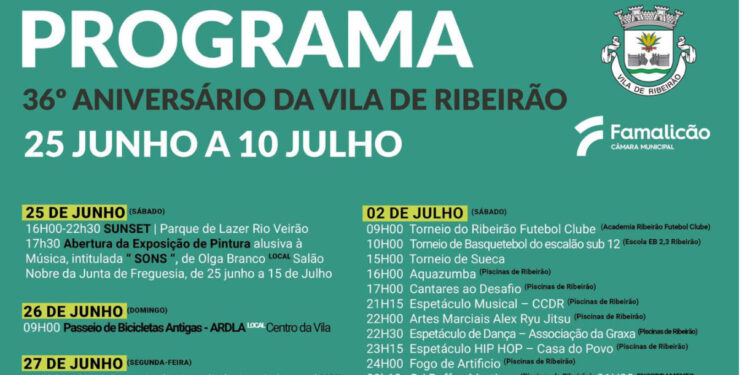 Vila de Ribeirão celebra 36º Aniversário