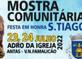 Antas: Festa de S. Tiago e Mostra Comunitária