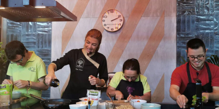 ACIP promove showcooking inclusivo
