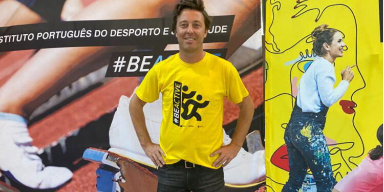 Armindo Araújo na apresentação do #BEACTIVE!