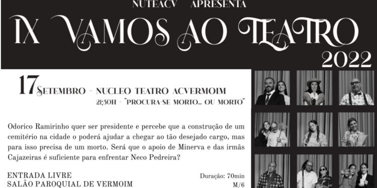 Vermoim: Comédia na abertura do IX “Vamos ao Teatro”