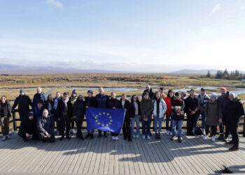 Alunos da Oficina na Islândia