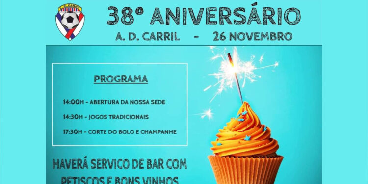 AD Carril: 38.º aniversário