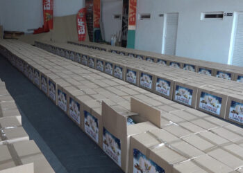 Mesa de Natal mais preenchida