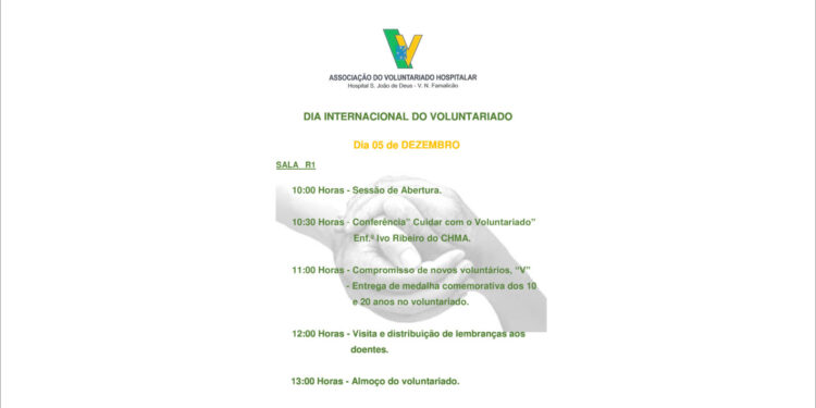 Dia Internacional do Voluntariado