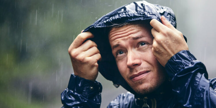 O TEMPO: Chuva, Vento Forte e Frio