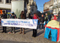 Braga: acampamento de manifestantes