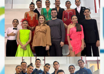 DANÇA DESPORTIVA: Gindança participou em evento