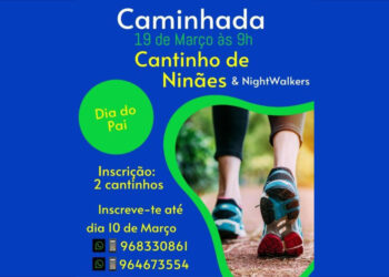 Caminhada no Dia do Pai