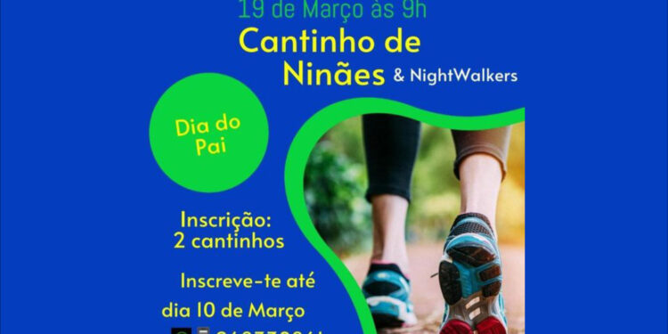 Caminhada no Dia do Pai