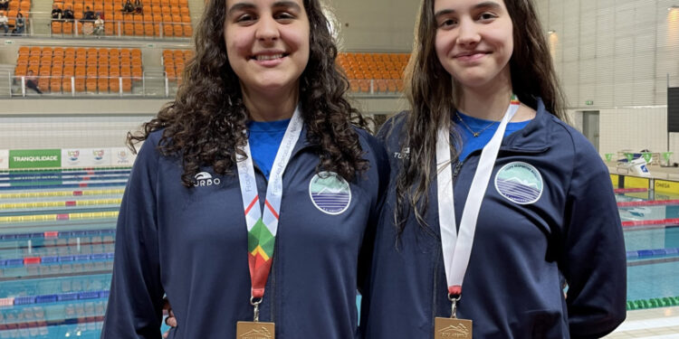 Campeãs Nacionais em Natação