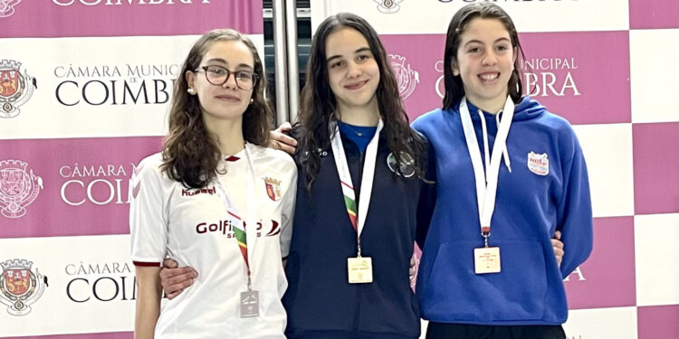 Campeãs Nacionais em Natação